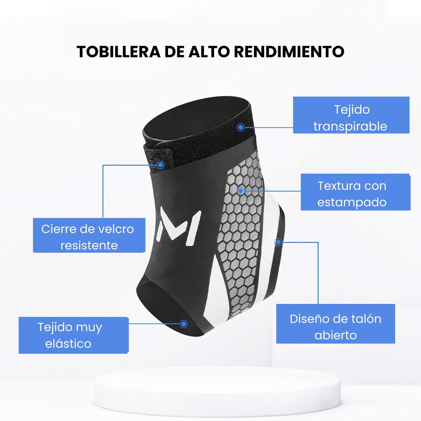 Tobillera Steporah avalada por podólogos para prevenir torceduras