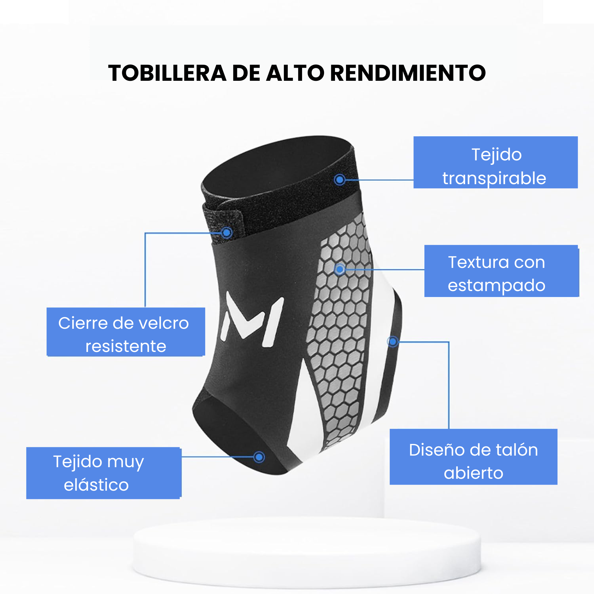 Tobillera Steporah avalada por podólogos para prevenir torceduras